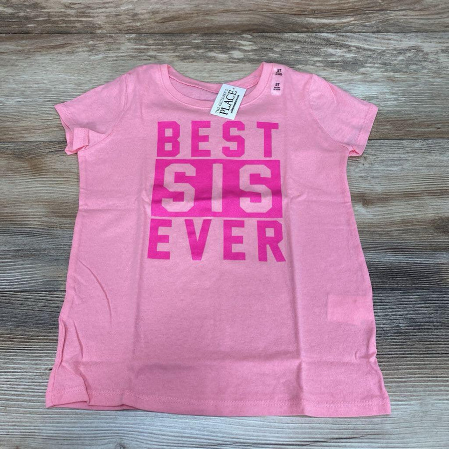 NEW Children's Place Best Sis Ever Shirt sz 5T - Me 'n Mommy To Be