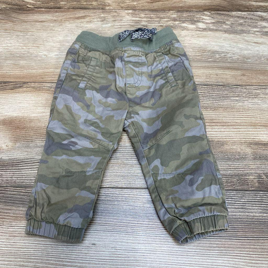 Cat & Jack Camo Jogger Pants sz 6-9m - Me 'n Mommy To Be