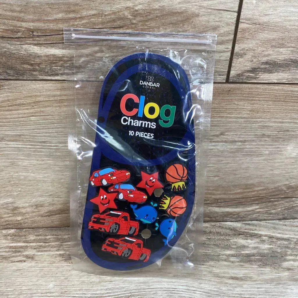 NEW Danbar Global 10pc Clog Charms/Jibbitz - Me 'n Mommy To Be
