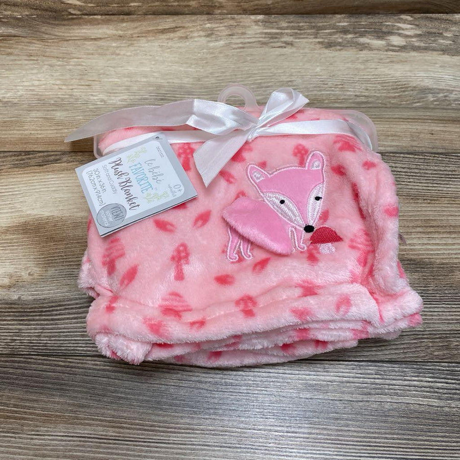 NEW Le Bebe Plush Baby Blanket Fox - Me 'n Mommy To Be