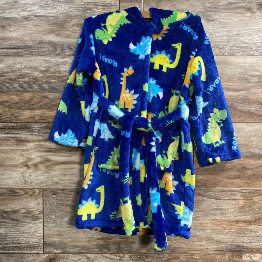 Dino Hooded Robe sz 4-5T - Me 'n Mommy To Be