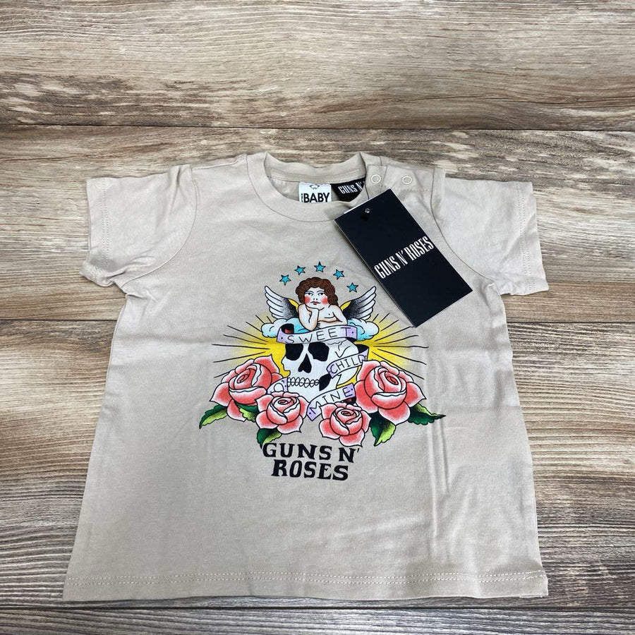 NEW Cotton On Baby Guns N' Roses 'Sweet Child O' Mine' T-Shirt sz 6-12m - Me 'n Mommy To Be