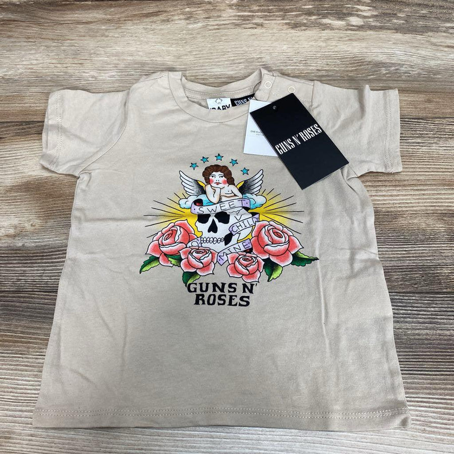 NEW Cotton On Baby Guns N' Roses 'Sweet Child O' Mine' T-Shirt sz 12-18m - Me 'n Mommy To Be
