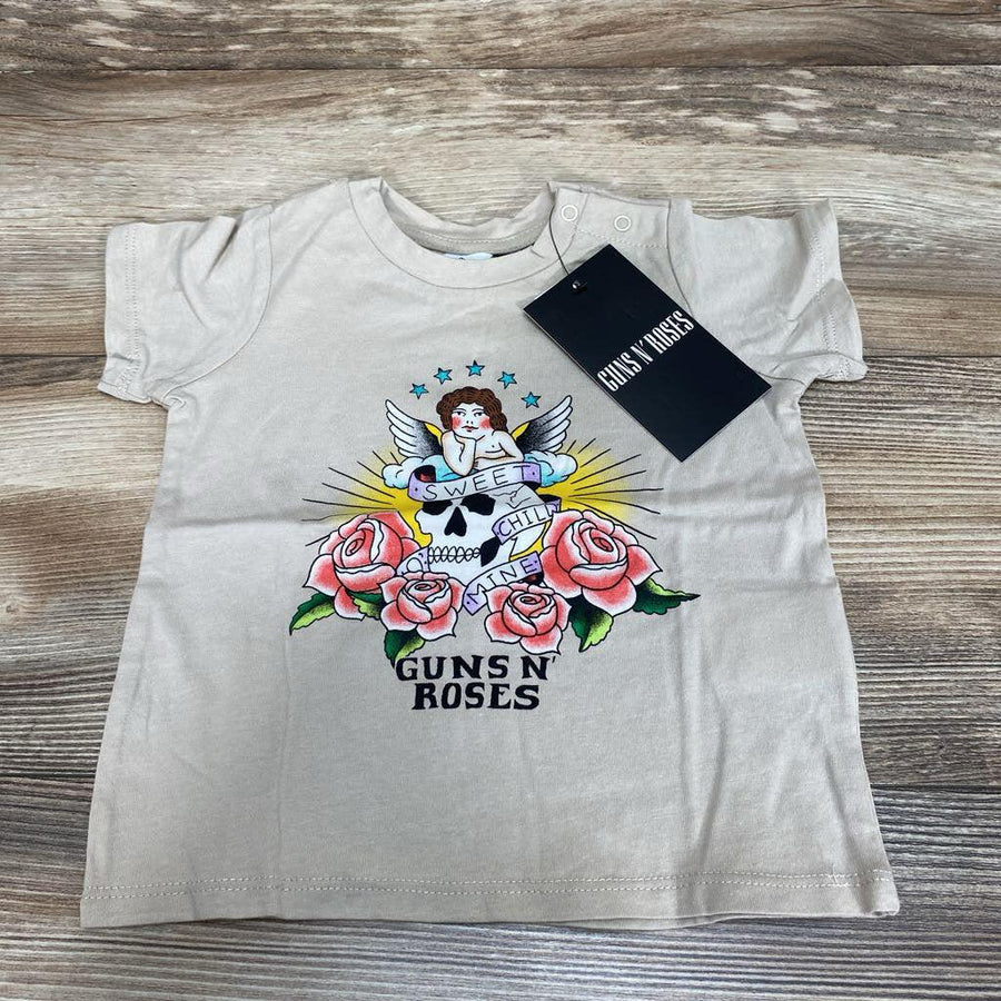 NEW Cotton On Baby Guns N' Roses 'Sweet Child O' Mine' T-Shirt sz 6-12m - Me 'n Mommy To Be