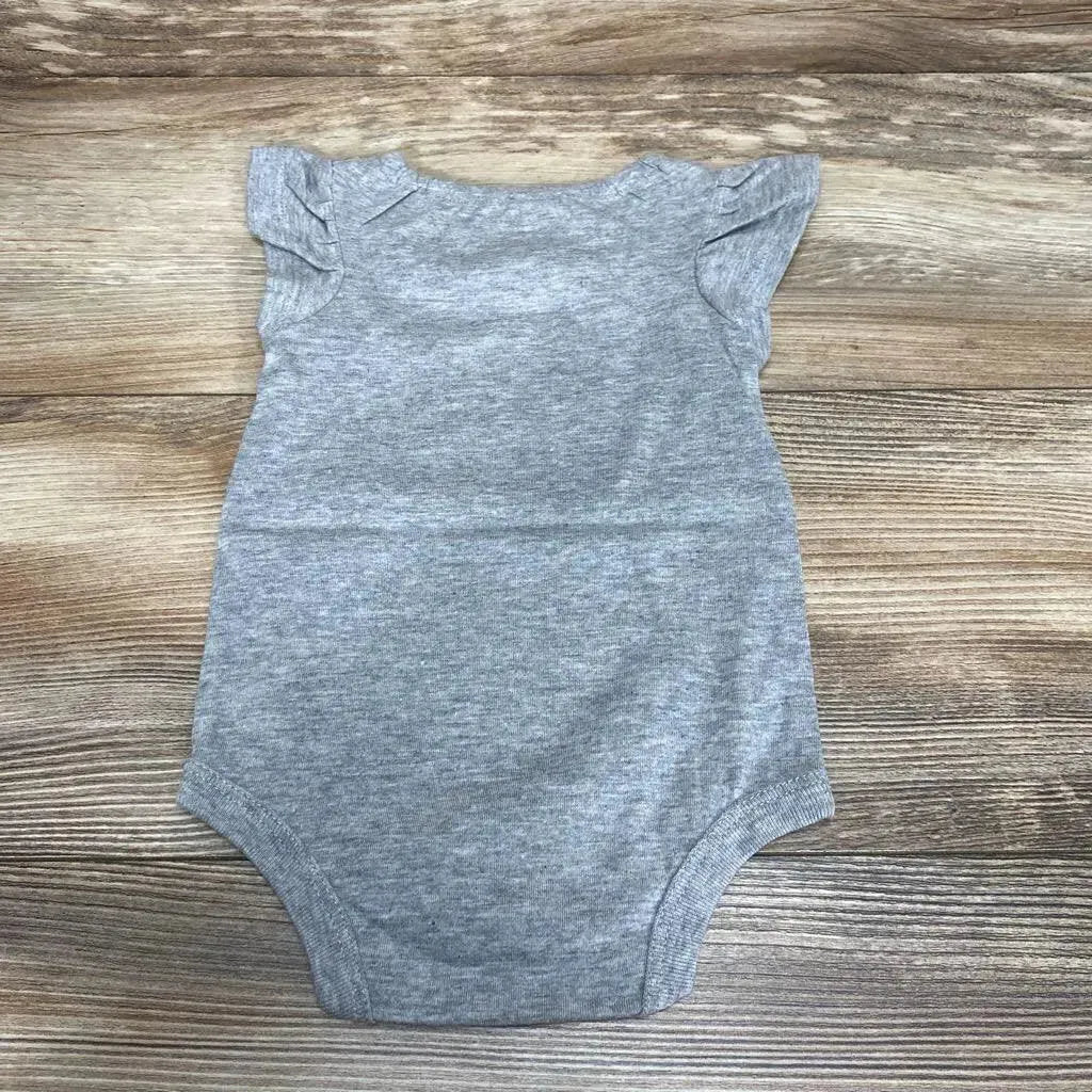 NEW Okie Dokie Be You Ruffle Sleeve Bodysuit sz 3m - Me 'n Mommy To Be