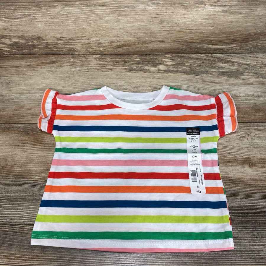 NEW Okie Dokie Striped Shirt sz 9m - Me 'n Mommy To Be
