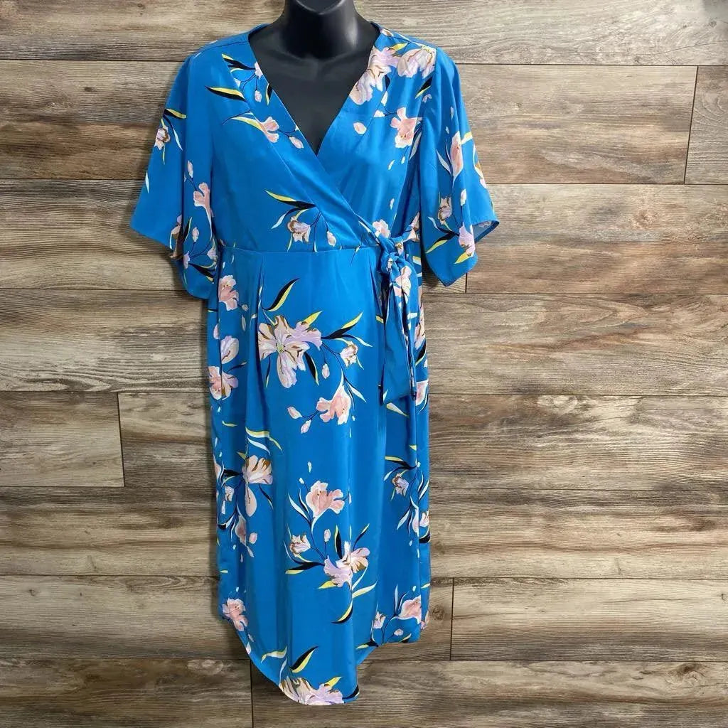 Mamalicious Floral Dress sz Medium - Me 'n Mommy To Be