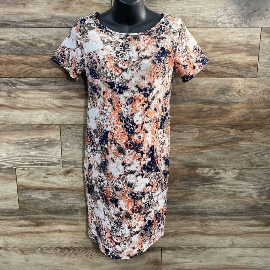 Pink Blush Maternity Floral Bodycon Dress sz Small - Me 'n Mommy To Be