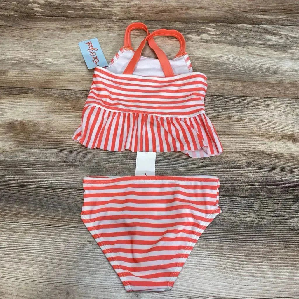 NEW Cat & Jack 2pc Striped Swimsuit sz 18m - Me 'n Mommy To Be
