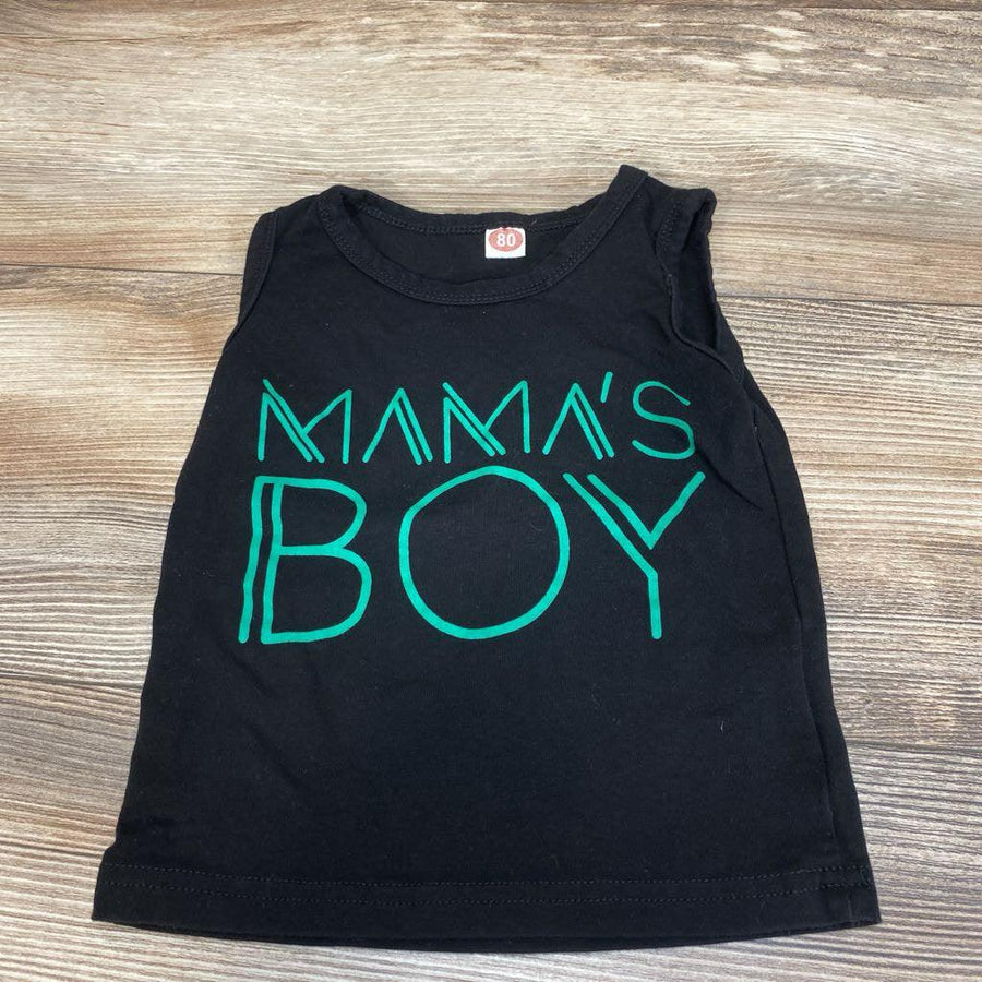 Mama's Boy Tank Top sz 9-12m - Me 'n Mommy To Be