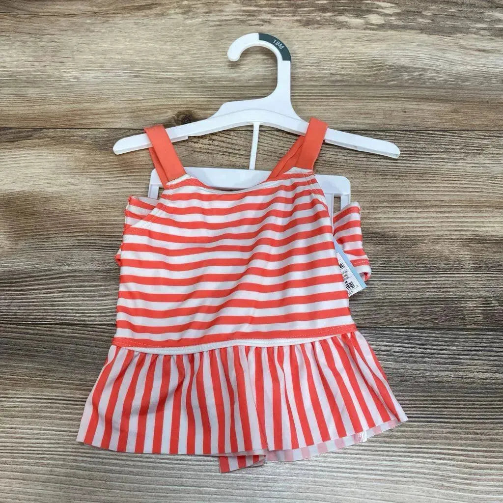 NEW Cat & Jack 2pc Striped Swimsuit sz 18m - Me 'n Mommy To Be