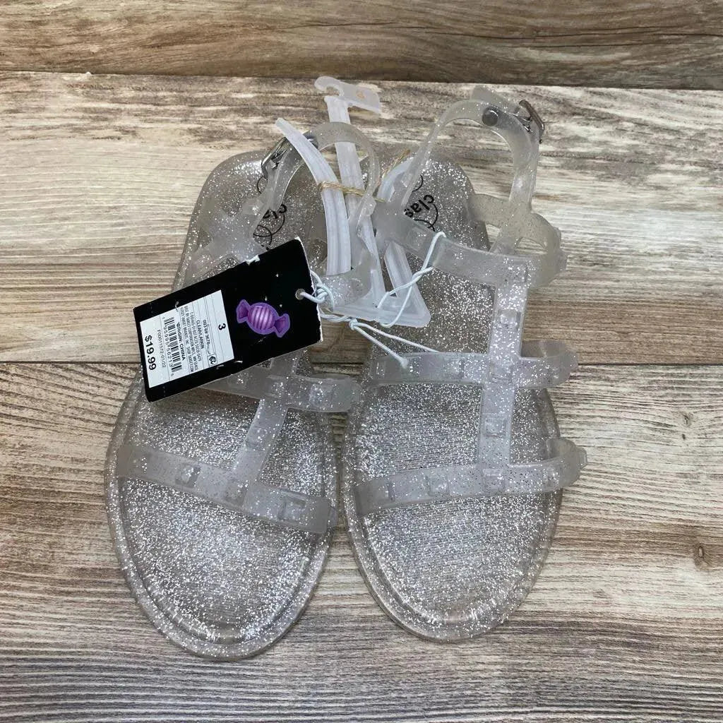 NEW Art Class Girls Larkin Glitter Slide Sandals sz 3Y - Me 'n Mommy To Be