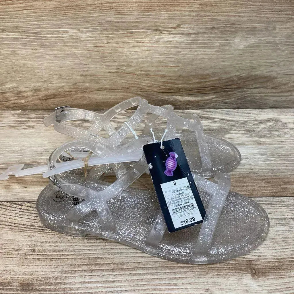 NEW Art Class Girls Larkin Glitter Slide Sandals sz 3Y - Me 'n Mommy To Be