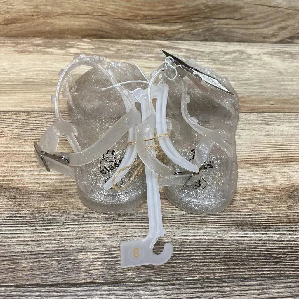 NEW Art Class Girls Larkin Glitter Slide Sandals sz 3Y - Me 'n Mommy To Be