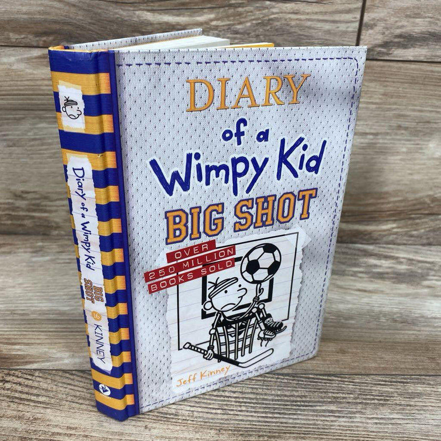 Diary Of A Wimpy Kid #16 Big Shot Hardcover Book - Me 'n Mommy To Be