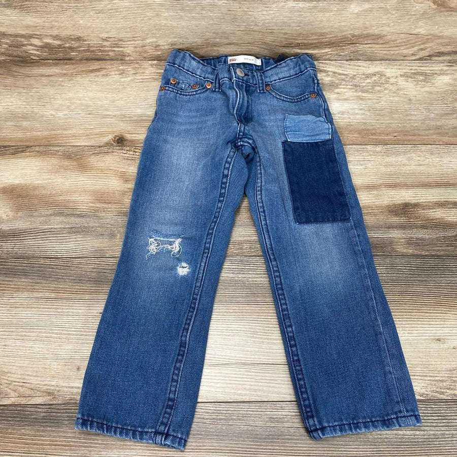 Levi's 511 Slim Distressed Jeans sz 5T - Me 'n Mommy To Be