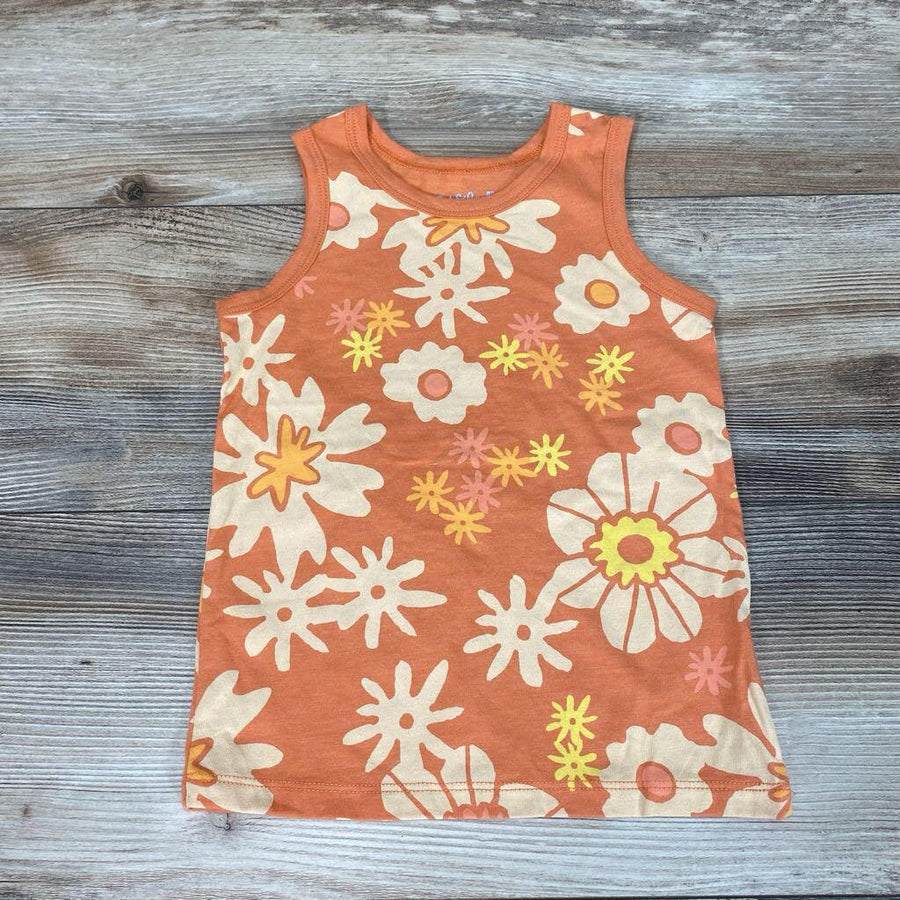 NEW Cat & Jack Floral Tank Top sz 2T - Me 'n Mommy To Be