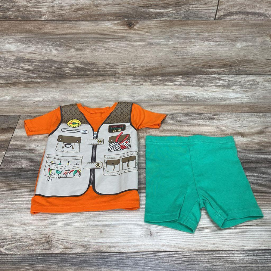 Children's Place 2Pc Junior Fishing Club Pajama Set sz 18-24m - Me 'n Mommy To Be