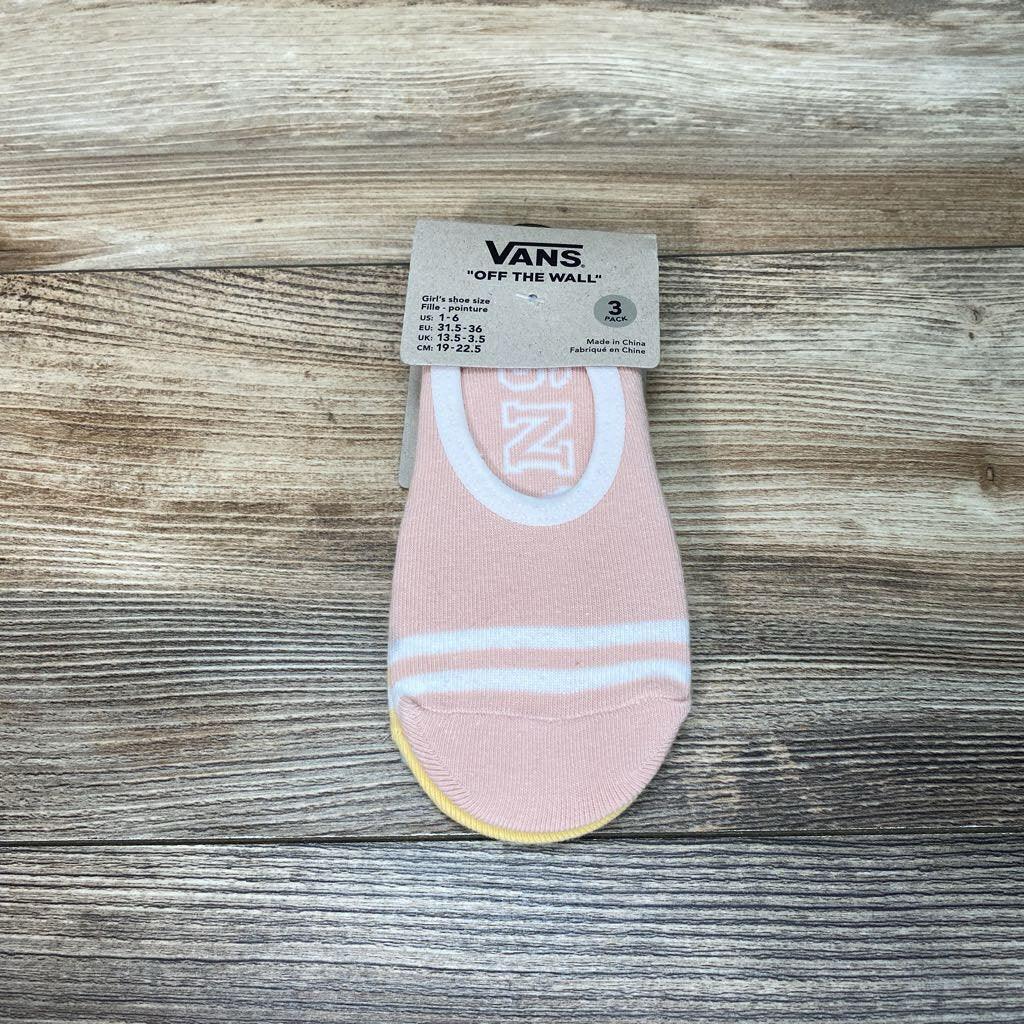 NEW Vans 3pk No Show Socks sz 1-6 - Me 'n Mommy To Be