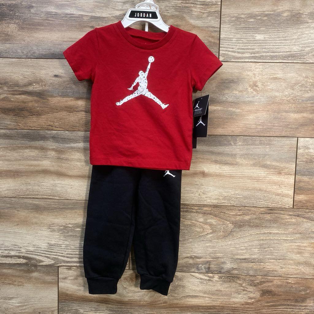 NEW Jordan 2pc Shirt & Joggers sz 18m - Me 'n Mommy To Be