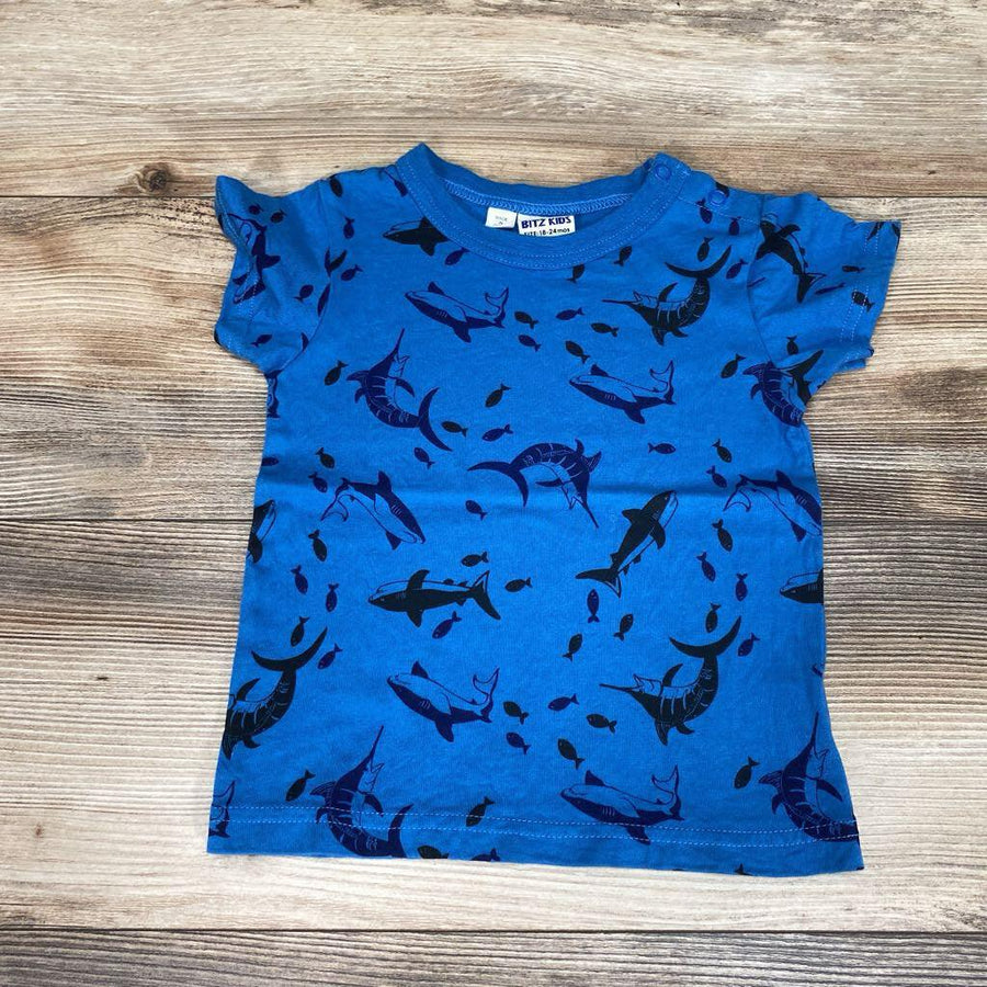 Bit'z Kids Sea Animals Print Shirt sz 18-24m - Me 'n Mommy To Be