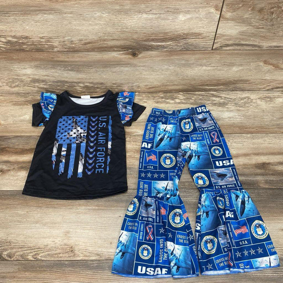 2pc U.S. Air Force Shirt & Pants sz 2T - Me 'n Mommy To Be