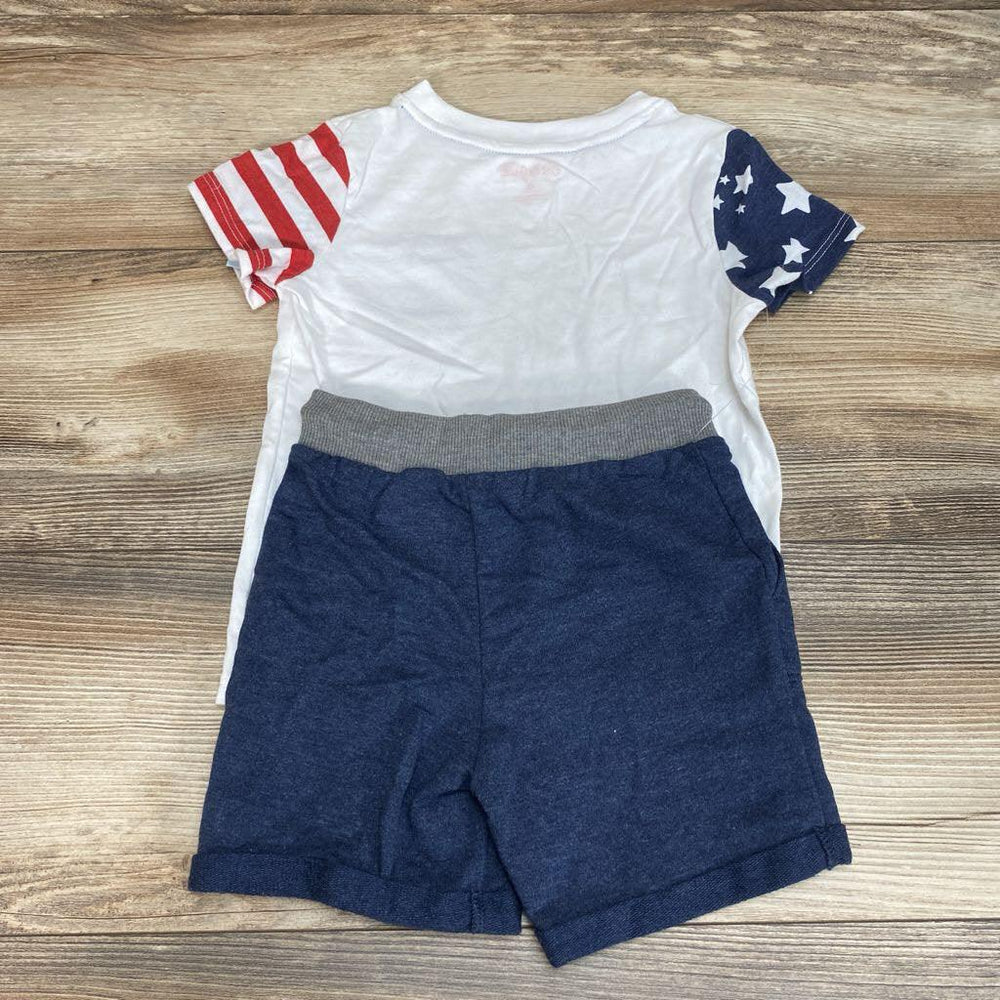 NEW Cat & Jack 2pc Pocket Shirt & Shorts sz 2T - Me 'n Mommy To Be
