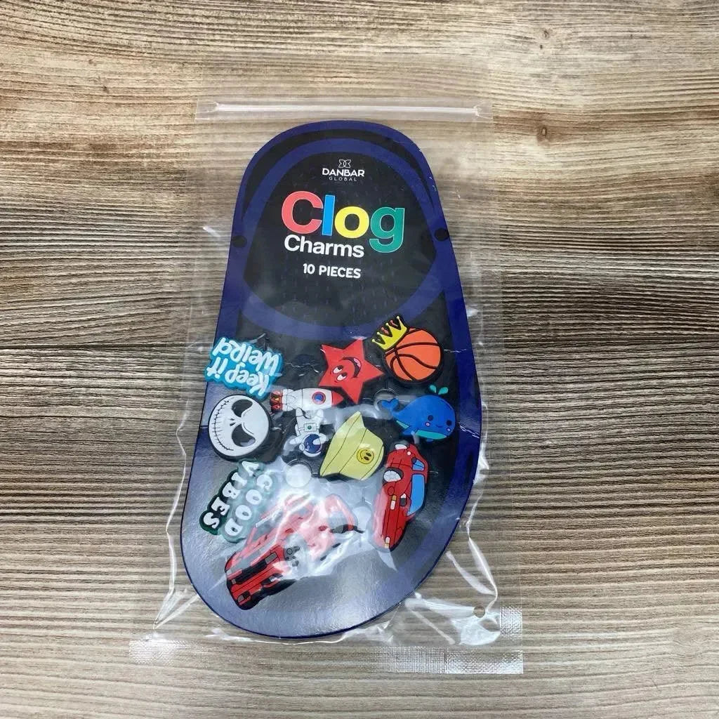 NEW Danbar Global 10pc Clog Charms/Jibbitz - Me 'n Mommy To Be