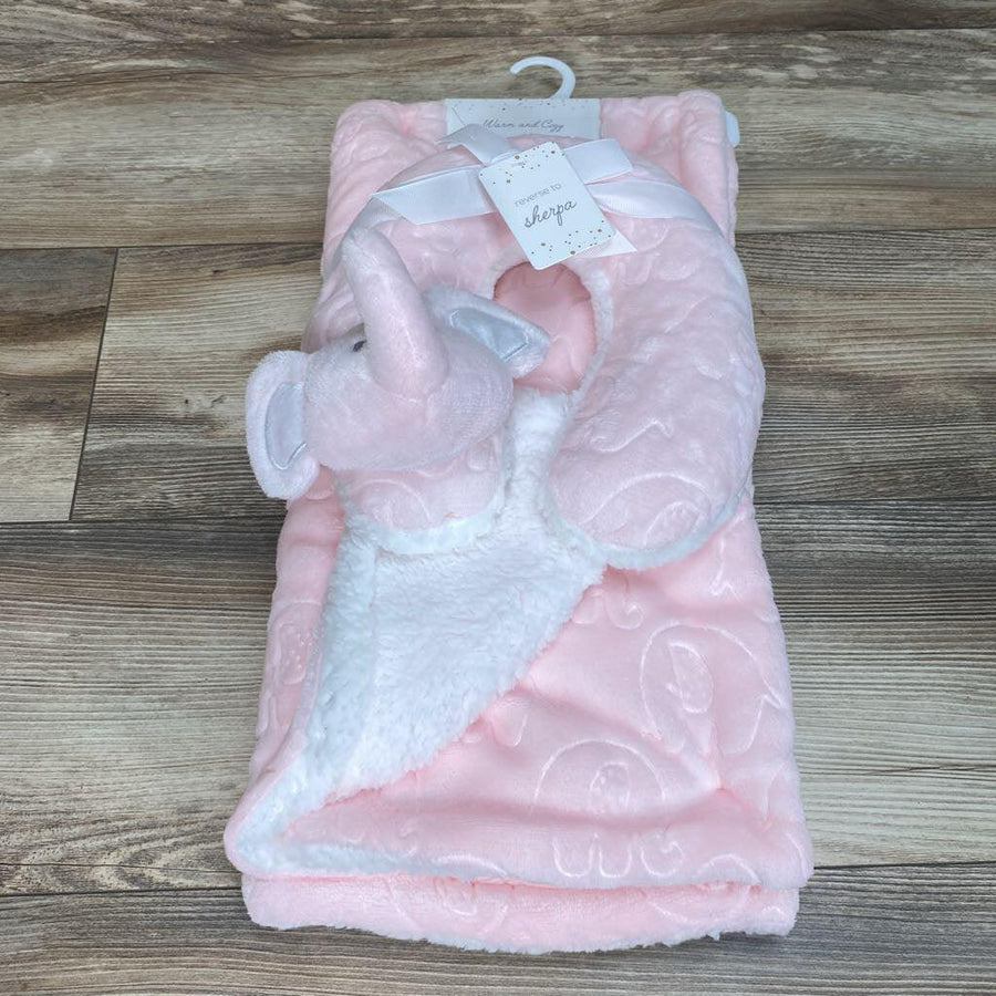 NEW Embossed Plush Blanket and Neck Pillow - Me 'n Mommy To Be