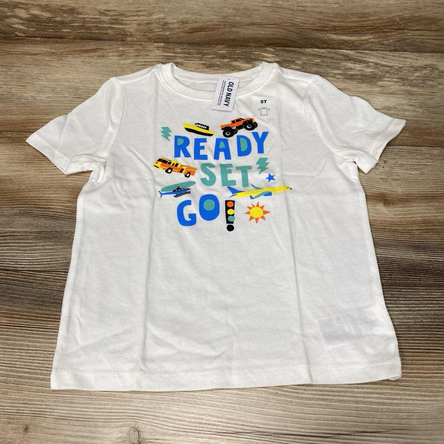 NEW Old Navy Ready Set Go Shirt sz 5T - Me 'n Mommy To Be