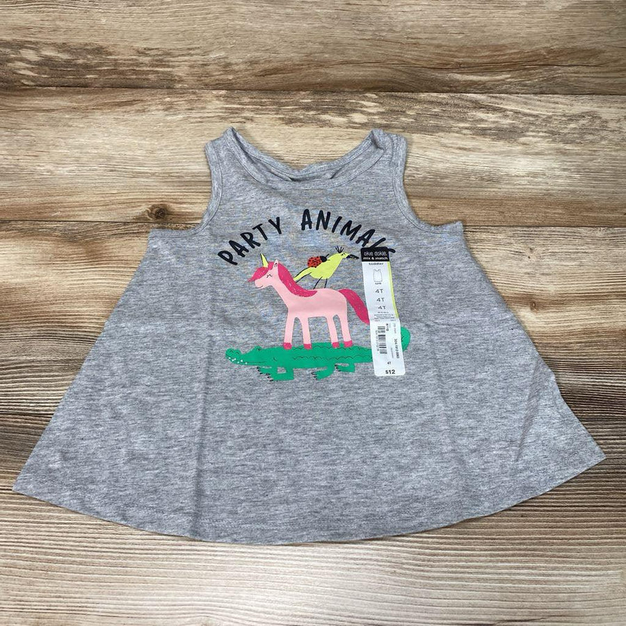 NEW Okie Dokie Party Animal Tank Top sz 4T - Me 'n Mommy To Be