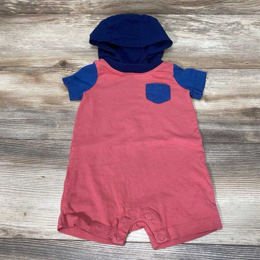 Carter's Hooded Shortie Romper sz 9m - Me 'n Mommy To Be