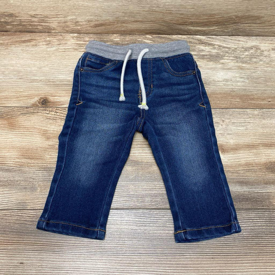 Cat & Jack Drawstring Straight Jeans sz 12m - Me 'n Mommy To Be