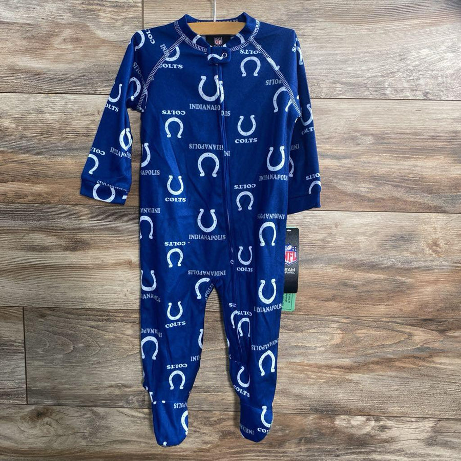 NEW NFL Team Indiana Colts Sleeper sz 12m - Me 'n Mommy To Be