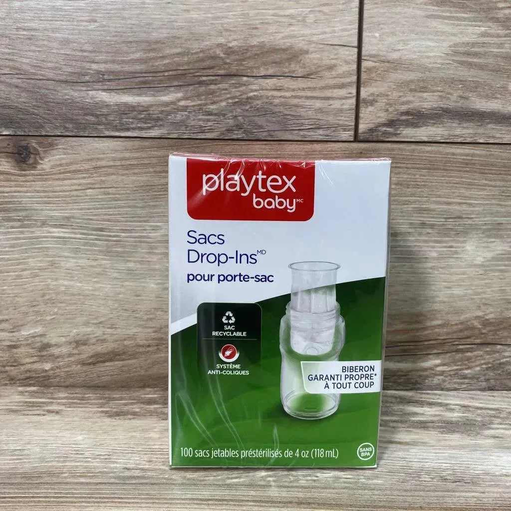 NEW Playtex Baby Nurser Drop-Ins Liners 100ct. - Me 'n Mommy To Be