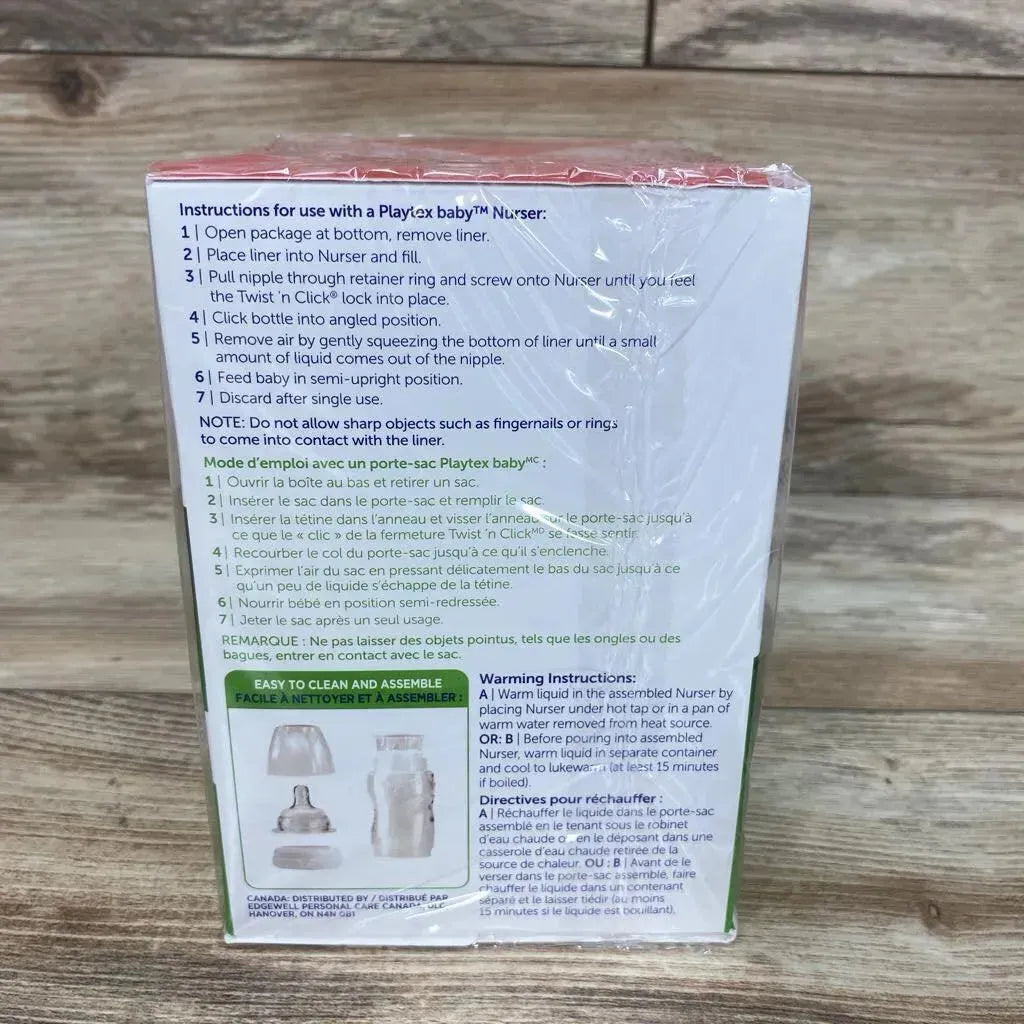 NEW Playtex Baby Nurser Drop-Ins Liners 100ct. - Me 'n Mommy To Be