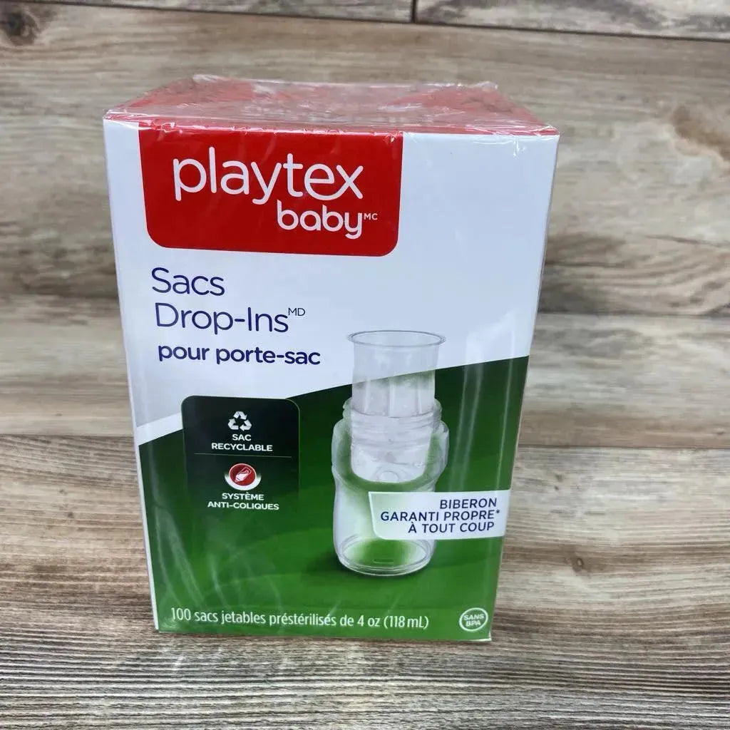 NEW Playtex Baby Nurser Drop-Ins Liners 100ct. - Me 'n Mommy To Be