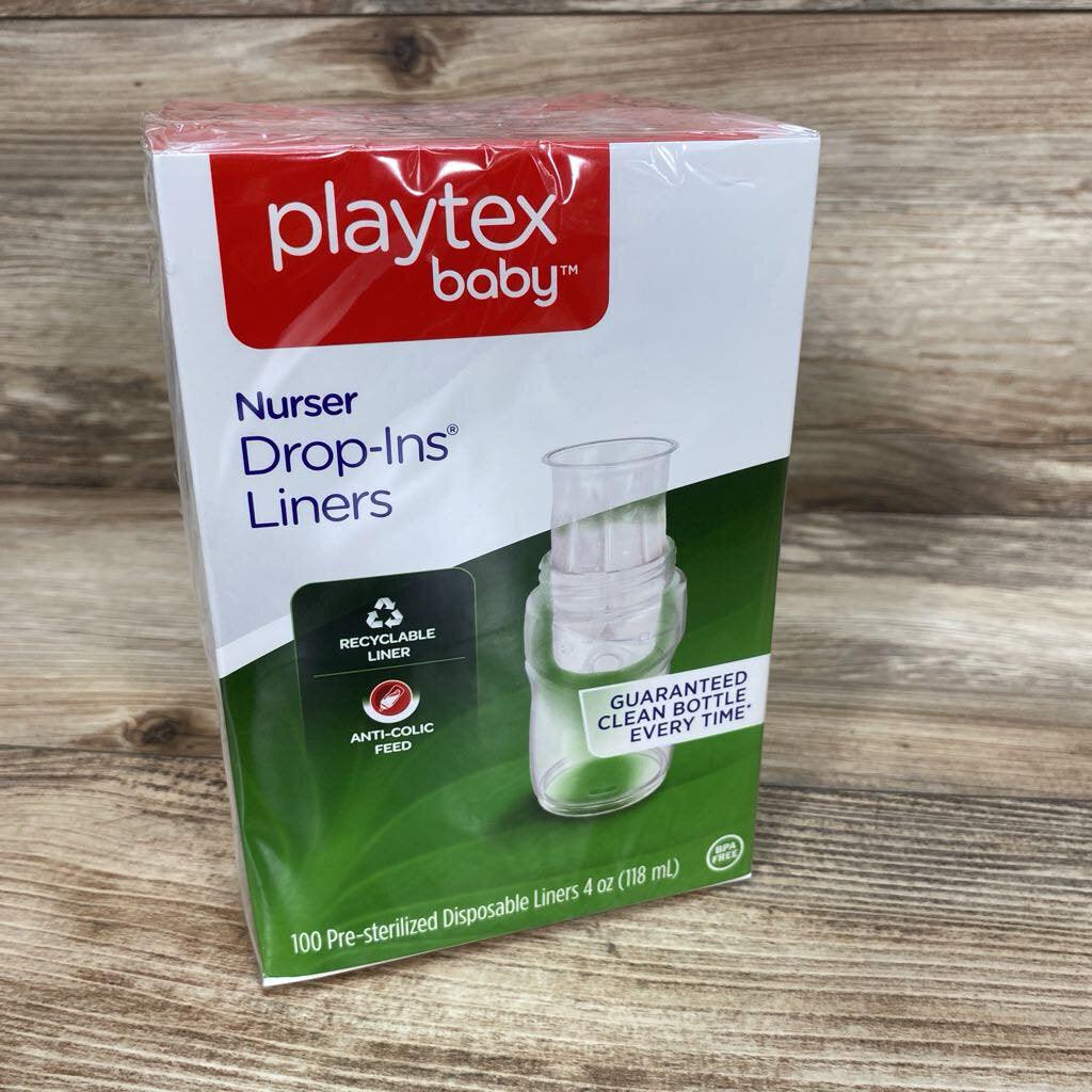 NEW Playtex Baby Nurser Drop-Ins Liners 100ct. - Me 'n Mommy To Be