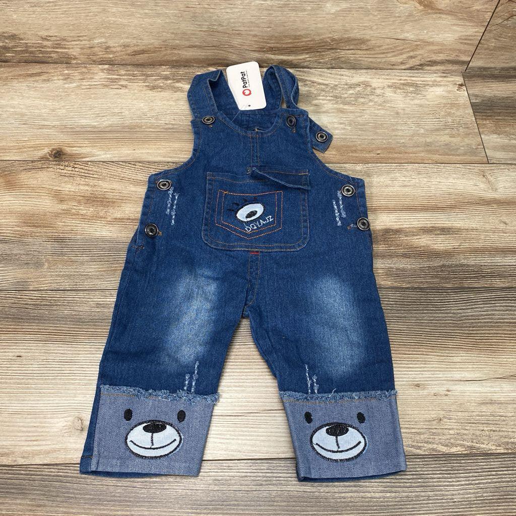 NEW Pat Pat Denim Overalls sz 6-9m - Me 'n Mommy To Be