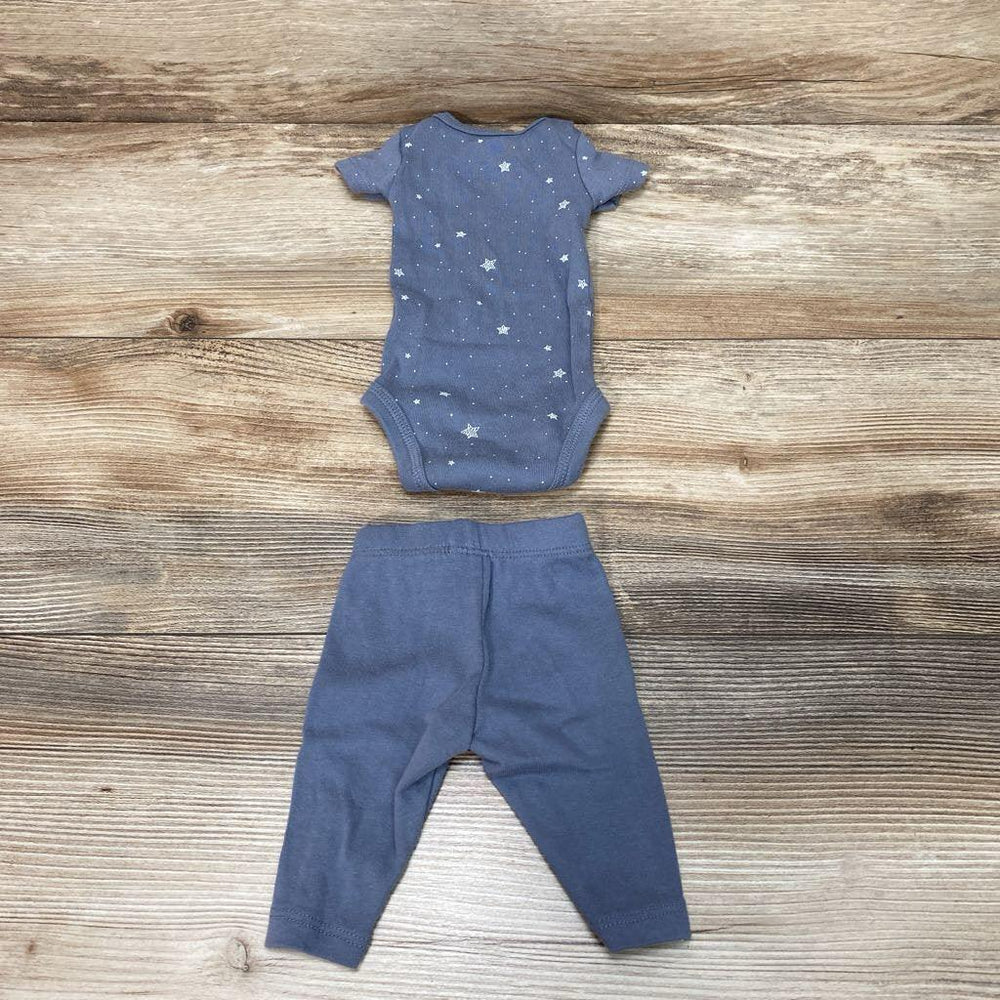 Just One You 2pc Star Print Bodysuit & Pants sz PREEMIE - Me 'n Mommy To Be