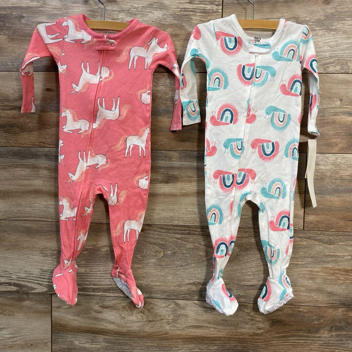 NEW Just One You 2pk Sleepers sz 12m - Me 'n Mommy To Be