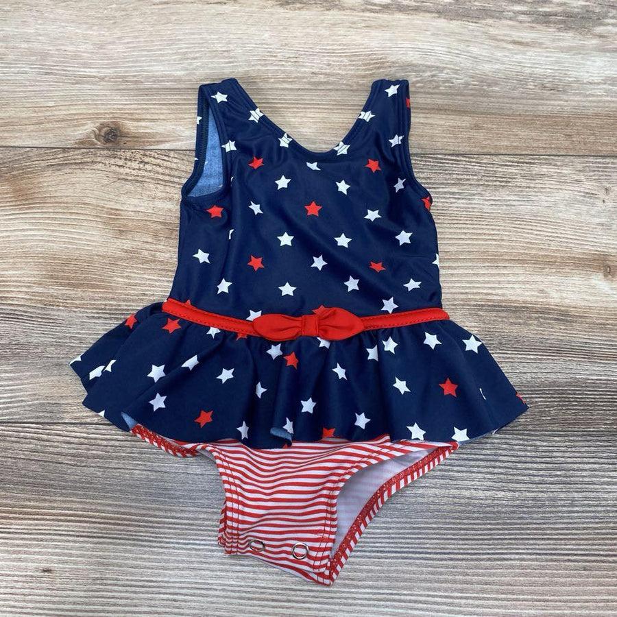 Just One You 1Pc Stars & Stripes Swimsuit sz 6m - Me 'n Mommy To Be