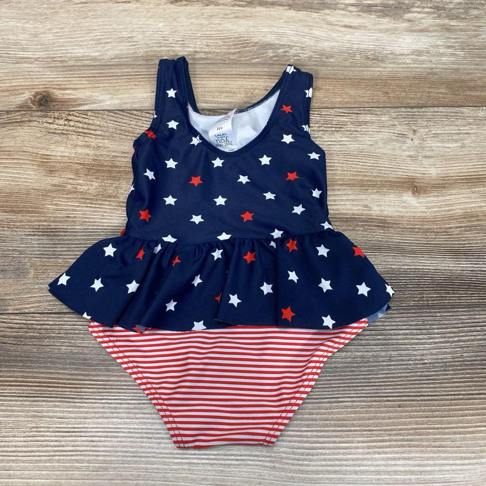 Just One You 1Pc Stars & Stripes Swimsuit sz 6m - Me 'n Mommy To Be