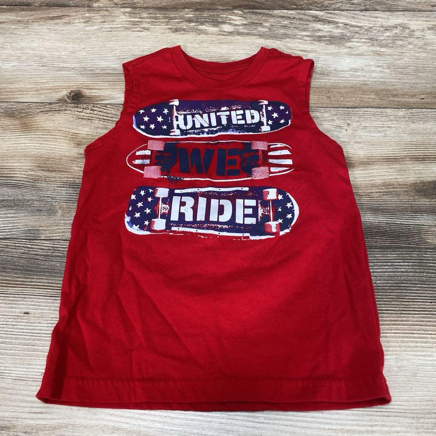 Way To Celebrate "United We Ride" Tank Shirt sz 4-5T - Me 'n Mommy To Be