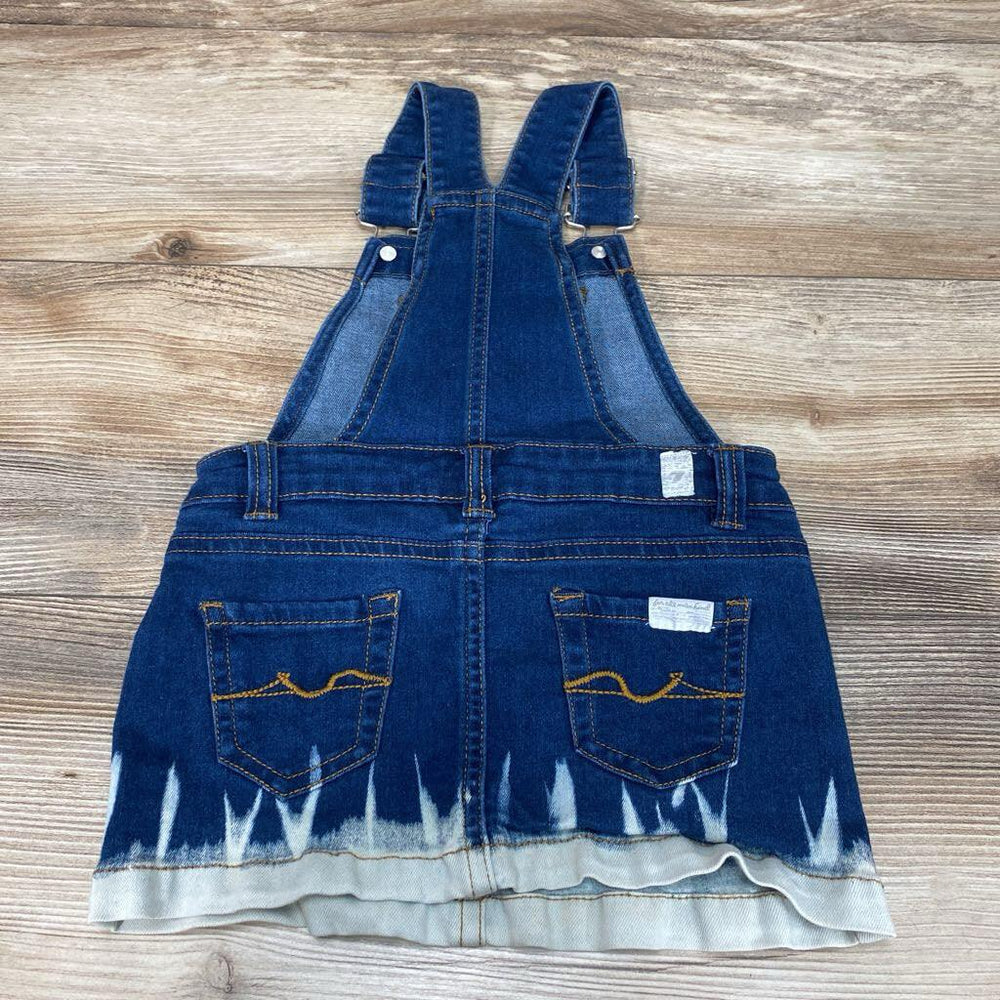7 For All Mankind Denim Shortalls sz 18m - Me 'n Mommy To Be