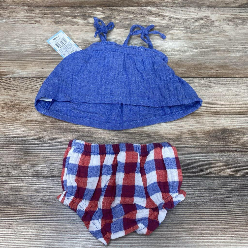 NEW Cat & Jack 2pc Smocked Top & Bloomers sz NB - Me 'n Mommy To Be