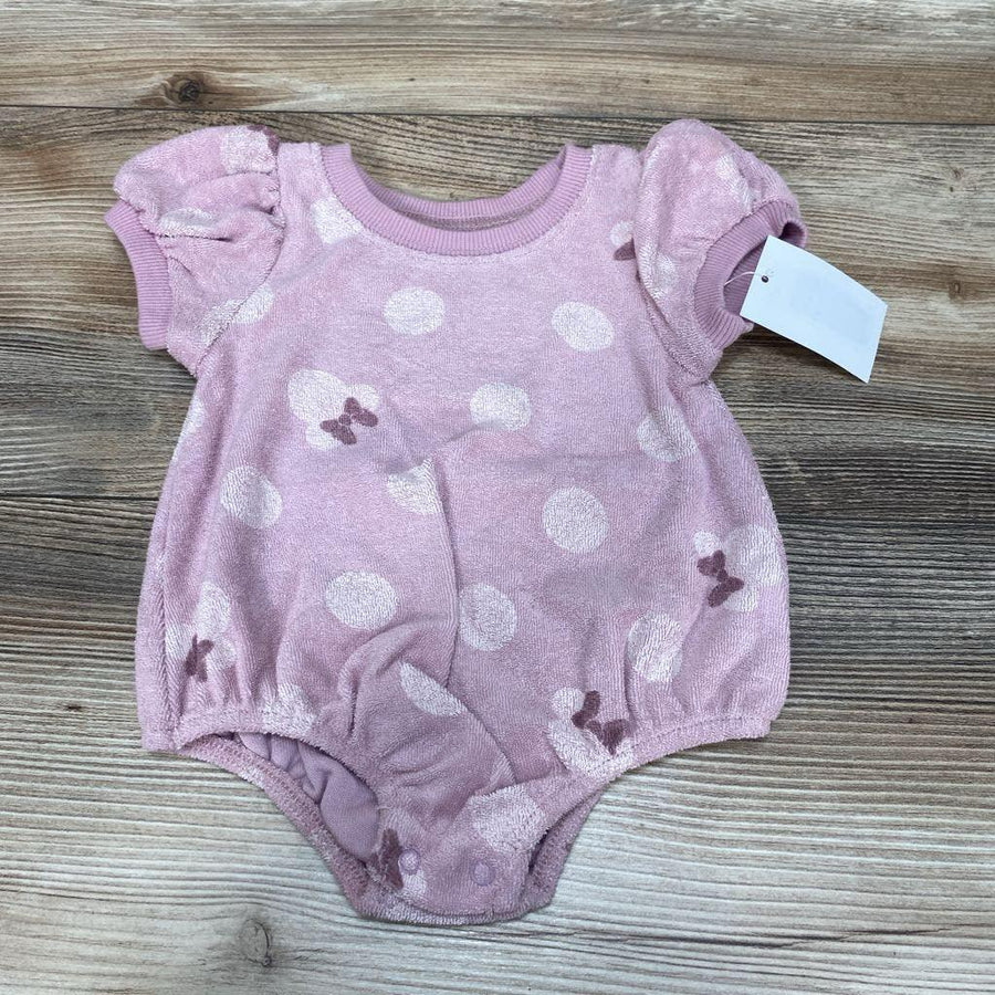 NEW Disney Baby Minnie Mouse Terry Romper sz NB - Me 'n Mommy To Be