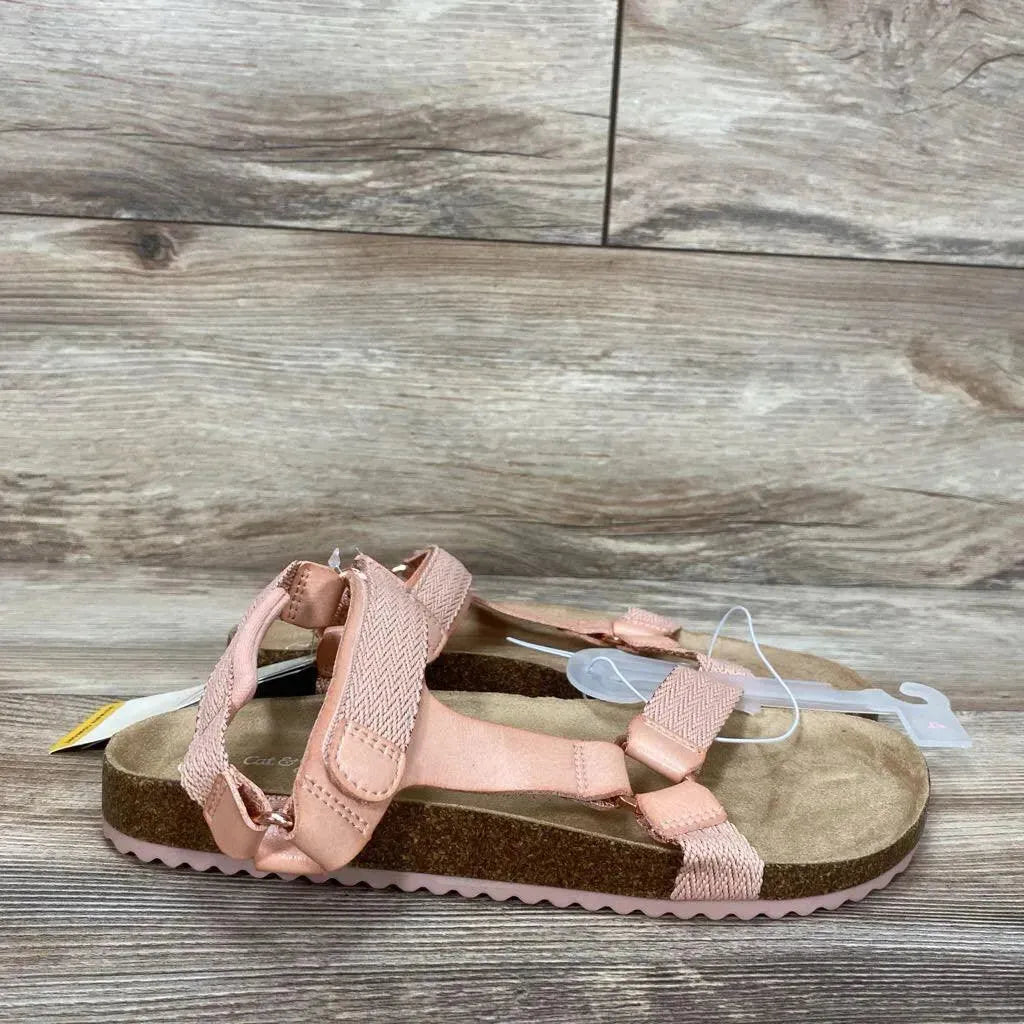 NEW Cat & Jack Val Footbed Sandals sz 4Y - Me 'n Mommy To Be