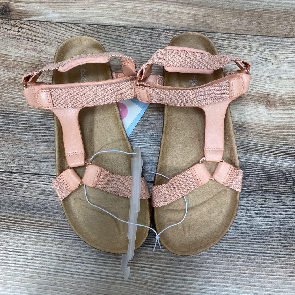 NEW Cat & Jack Val Footbed Sandals sz 4Y - Me 'n Mommy To Be