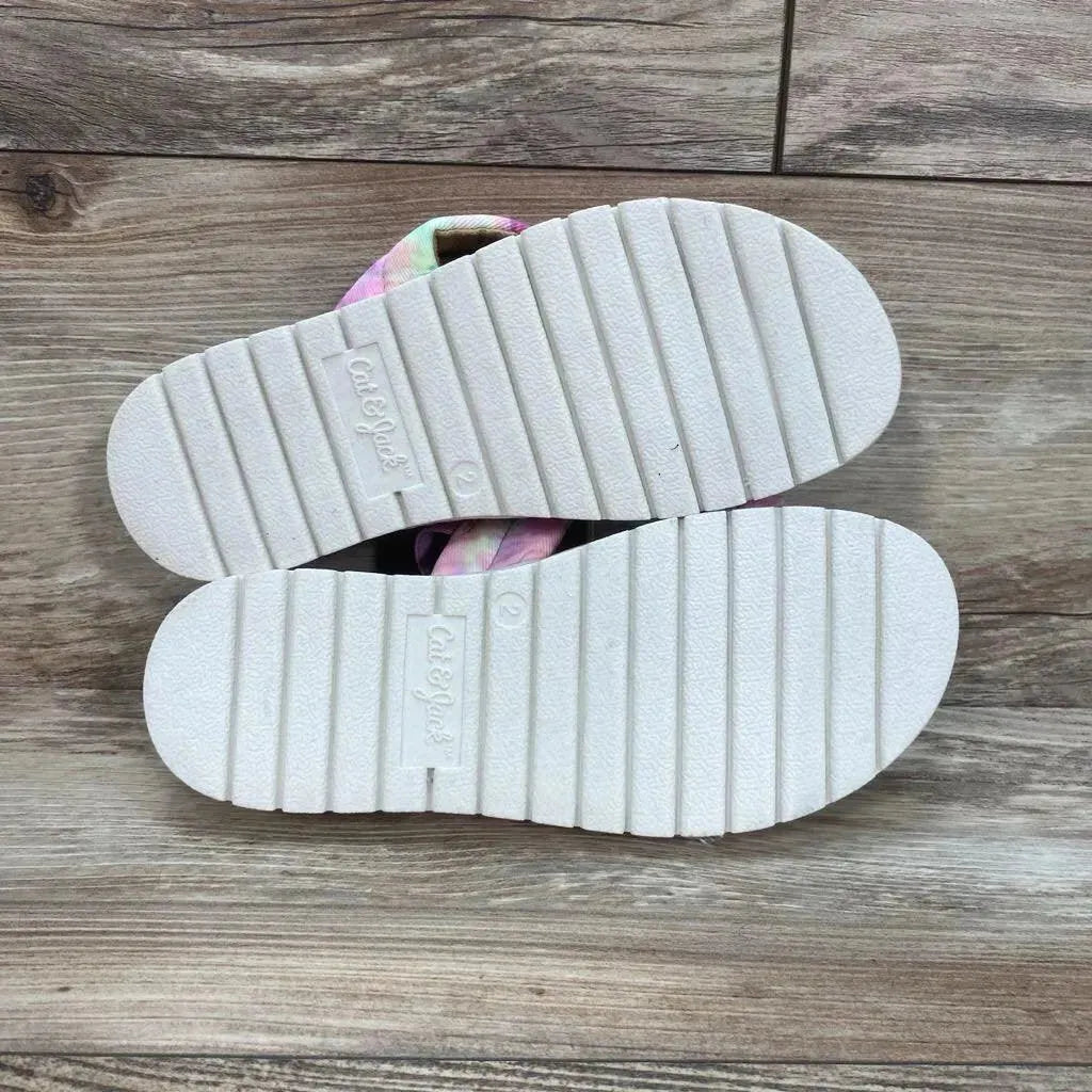 NEW Cat & Jack Hazel Slip-On Sandals sz 2Y - Me 'n Mommy To Be